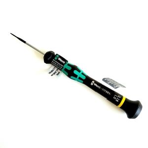 Wera Micro Precision Screwdriver Eyeglasses Watch Mini Flat Head 1.0mm 0.18